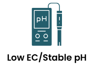 Low EC/Stable pH